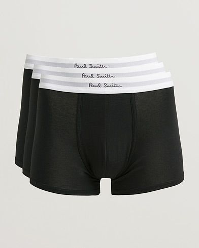 Paul Smith 3-Pack Trunk Black – Svart