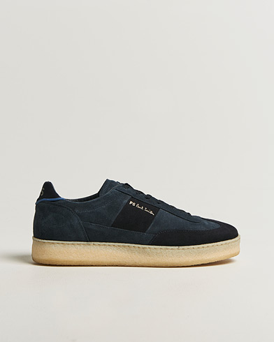 PS Paul Smith Dover Suede Crepe Sole Sneaker Navy – Blå