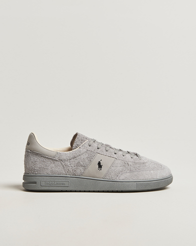 Polo Ralph Lauren Bedford Suede Sneaker Soft Grey – Grå