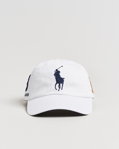 Polo Ralph Lauren Big Pony Twill Cap Ceramic White – Vit
