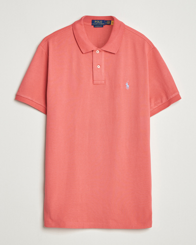 Polo Ralph Lauren Custom Slim Fit Polo Red Sky – Röd