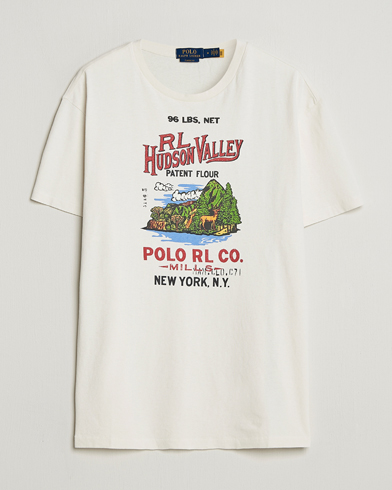 Polo Ralph Lauren Printed T-Shirt Nevis – Vit
