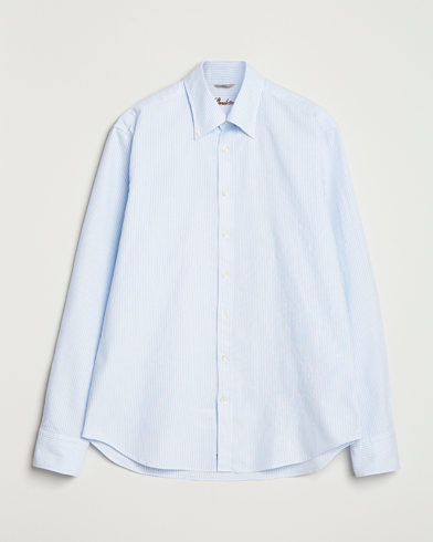 Stenströms Regular Fit Oxford Shirt Blue/White – Blå