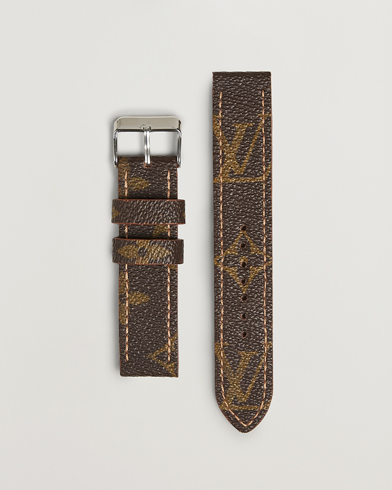 Care with Carl Watch Strap Re-made Louis Vuitton Monogram – Brun
