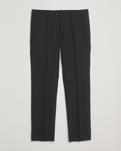 Oscar Jacobson Dandy Wool Trousers Black – Svart