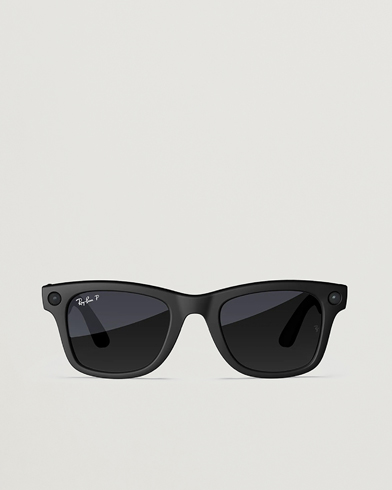 Ray-Ban Wayfarer Meta 50 Sunglasses Matte Black – Svart