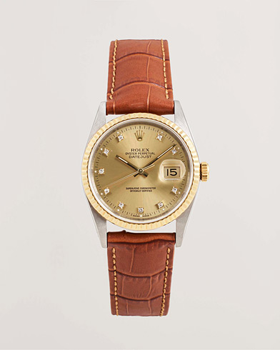 Begagnad | Rolex Pre-Owned | Rolex Pre-Owned Datejust 36 G/S Diamant