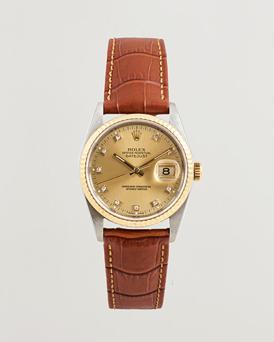 Begagnad | Rolex Pre-Owned | Rolex Pre-Owned Datejust 36 G/S Diamant