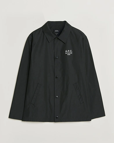 A.P.C. Rue Madame Coach Jacket Black – Svart
