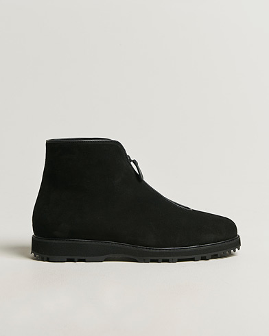 Myrqvist Funäs Boot Black Suede – Svart