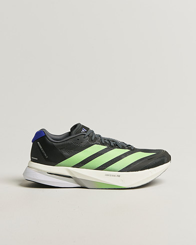 adidas Performance Adizero Boston 13 Black/Lime – Svart