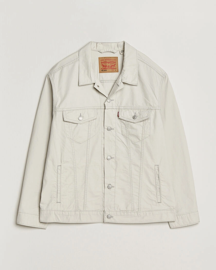 Levi's Relaxed Trucker Jacket Moonstruck – Beige