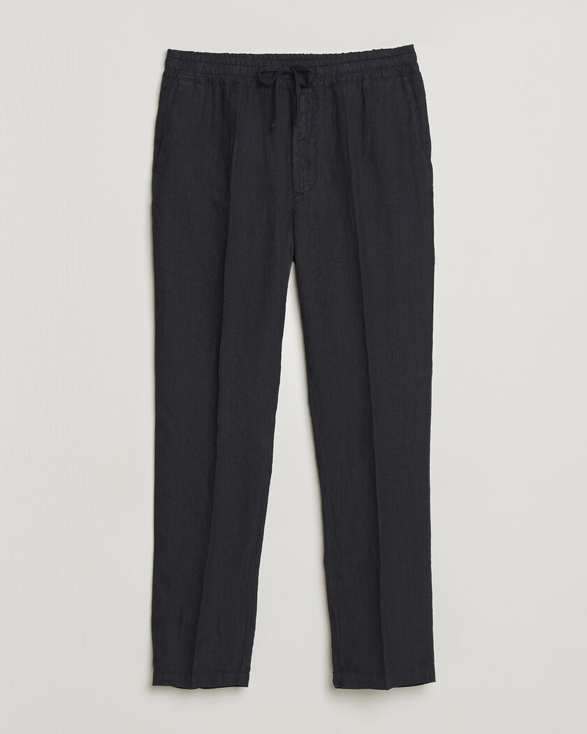 Altea Linen Pants Navy – Blå