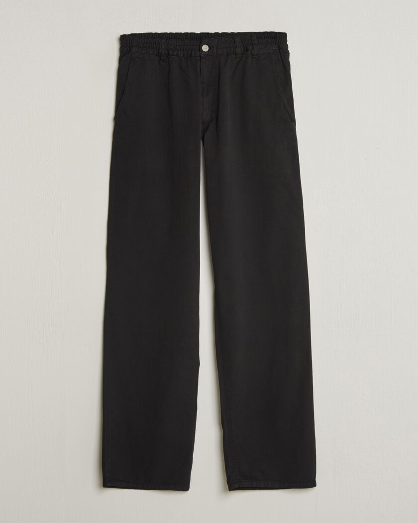 Forét Clay Light Pants Black – Svart