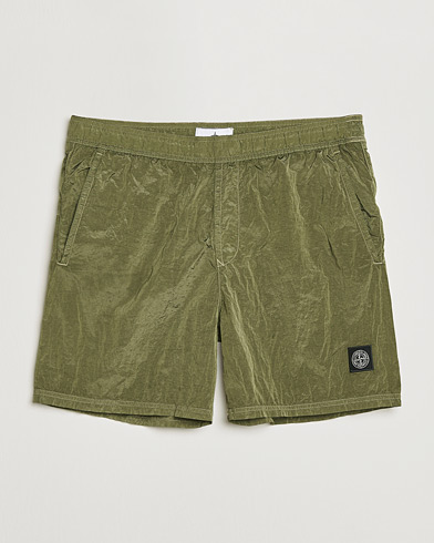Stone Island Nylon Metal Econyl Swimshorts Military Green – Grön