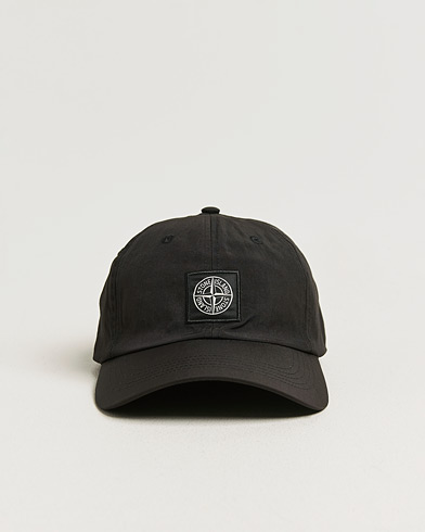 Stone Island Nylon Oxford Cap Black – Svart