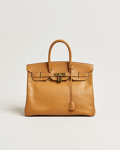 Hermès Pre-Owned Birkin 35 Ardennes Gold