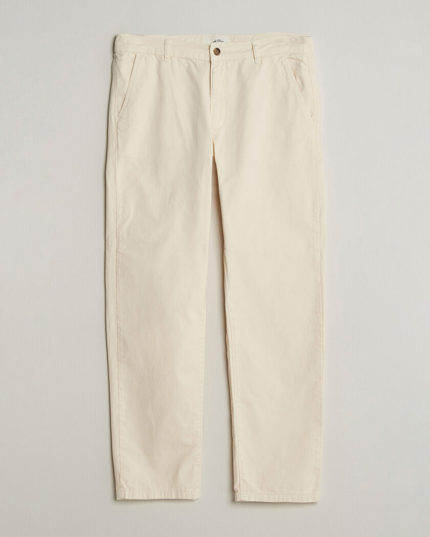 LES DEUX Oscar Chino Pants Eggnog White – Vit