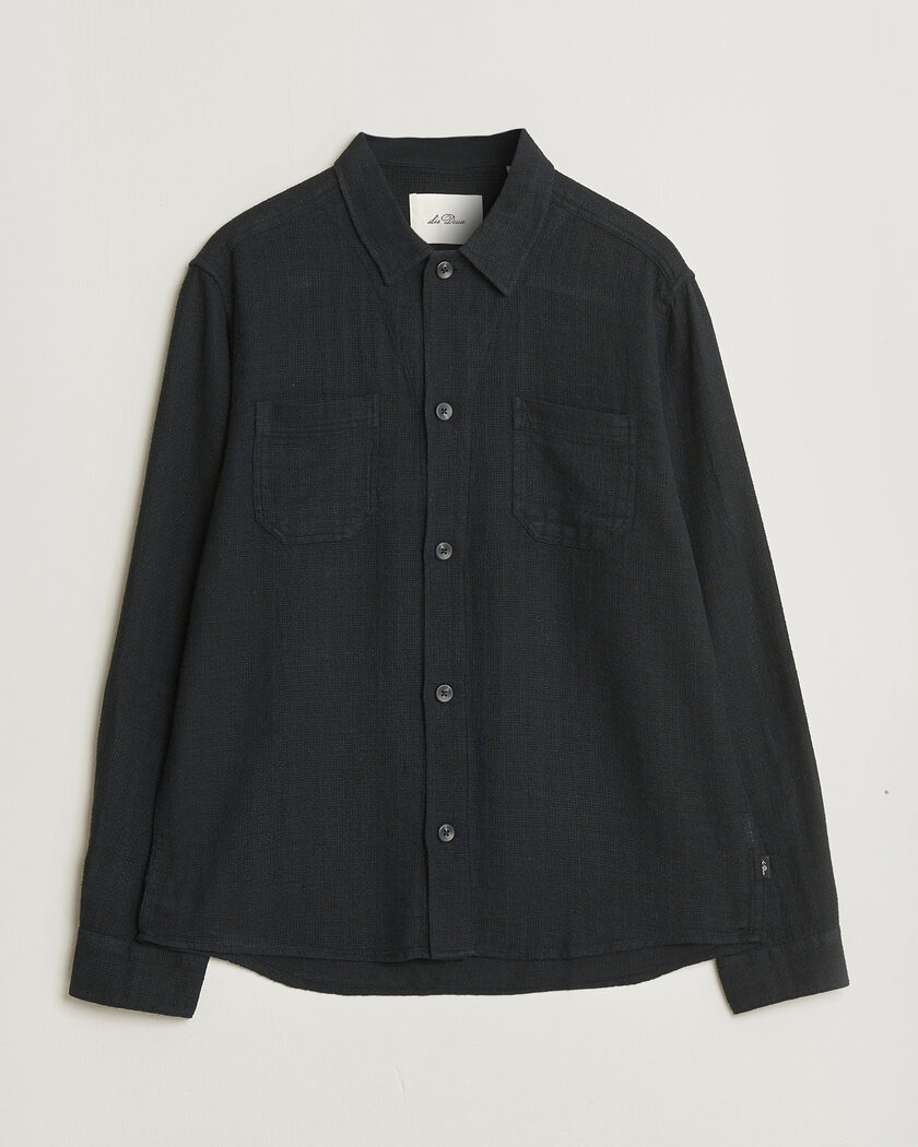 LES DEUX Hamilton Overshirt Black – Svart