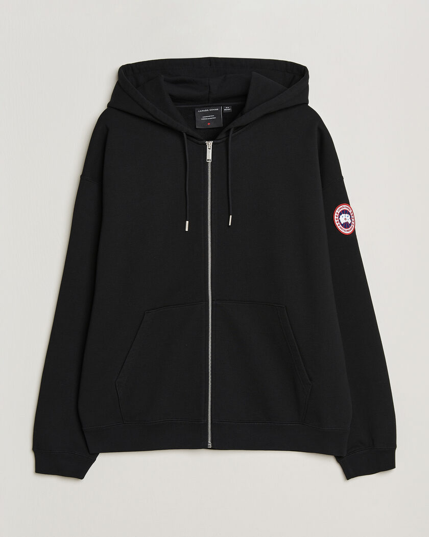 Canada Goose Rove Full Zip Hoody Black – Svart