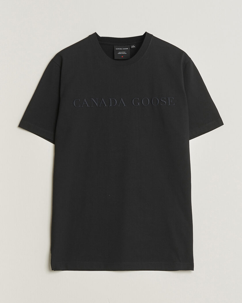 Canada Goose Vantage Wordmark T-Shirt Black – Svart