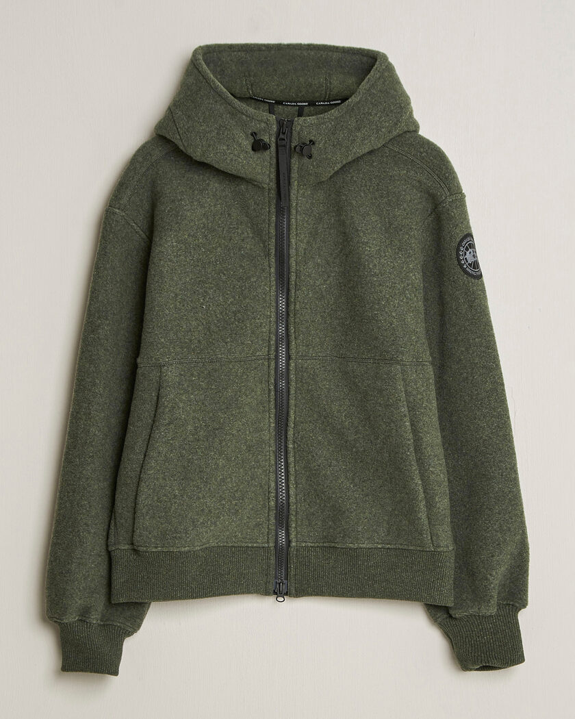 Canada Goose Black Label Canada Goose BD Chillwack Fleece Bomber Moss Khaki – Grön