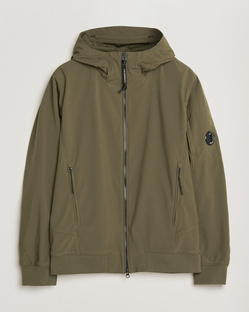 C.P. Company Shell R Hooded Jacket Dark Green – Grön