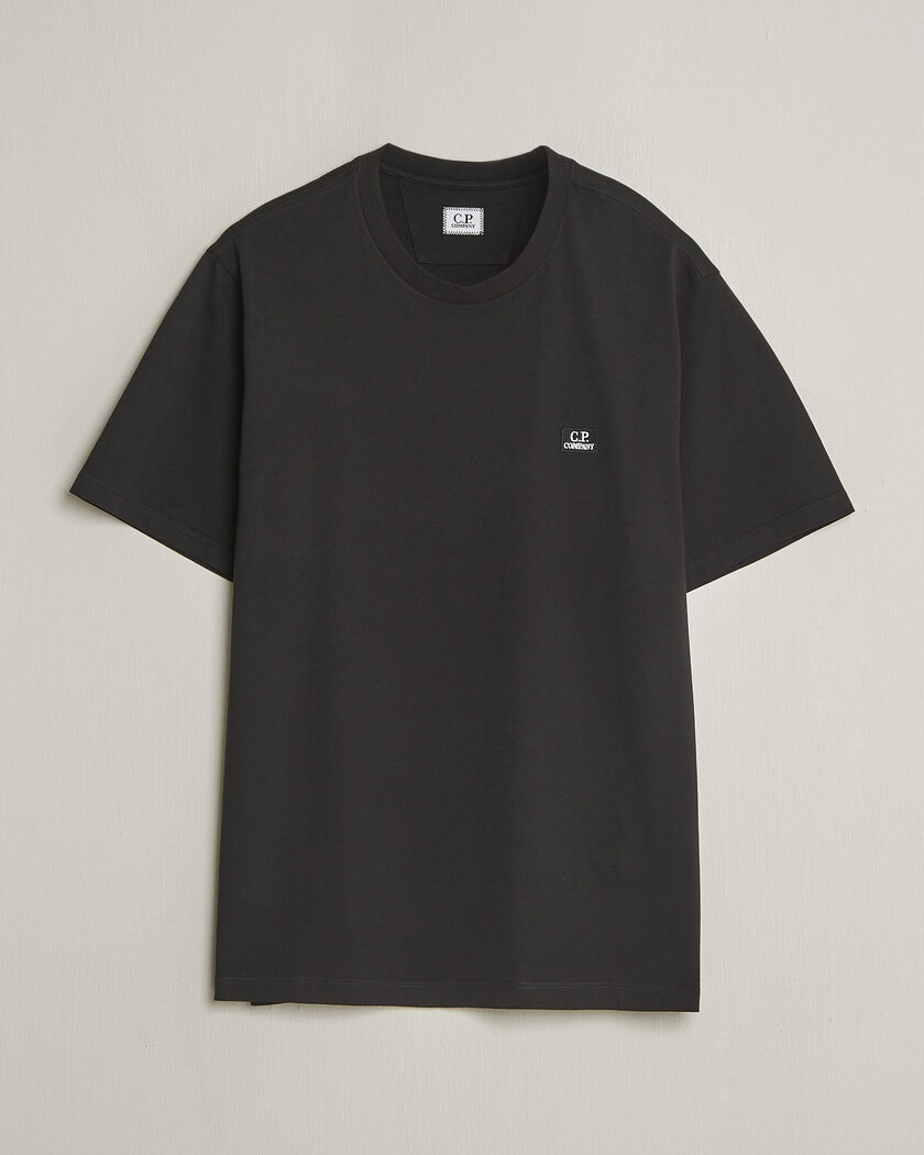 C.P. Company Short Sleeve Small Logo T-Shirt Black – Svart