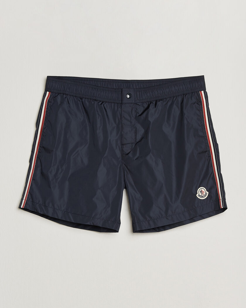 Moncler Contrast Band Swim Shorts Navy – Blå