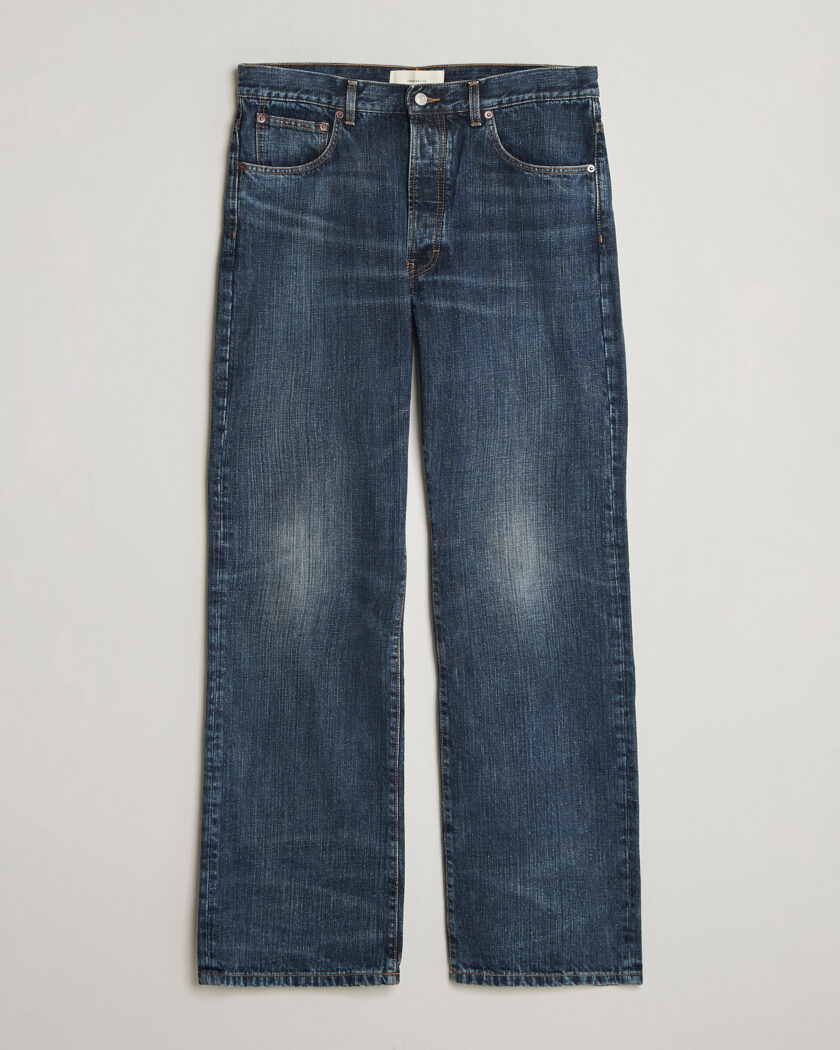 Jeanerica VM009 Vega Jeans Dark Blue Righe – Blå