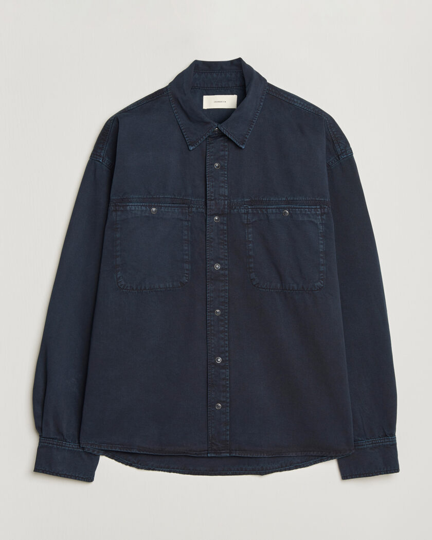 Jeanerica André Pocket Overshirt Blue Black – Blå