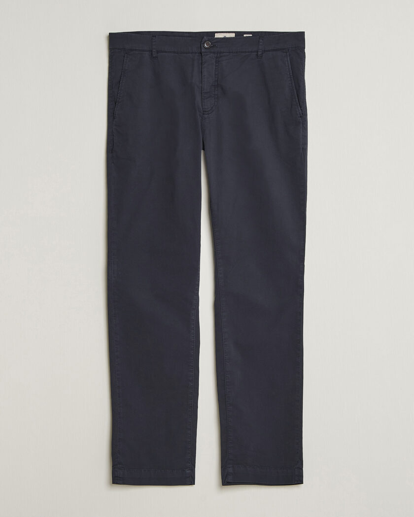 Morris Jeffrey Summer Chinos Dark Blue – Blå
