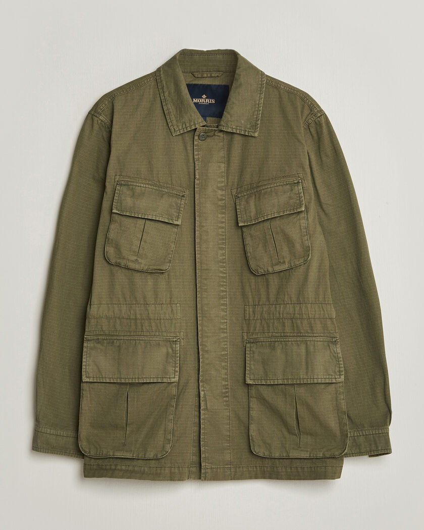 Morris Graham Field Jacket Olive – Grön