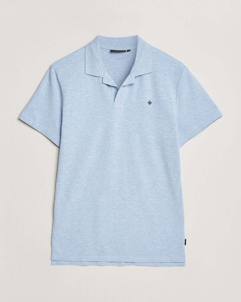 Morris Dylan Pique Light Blue – Blå