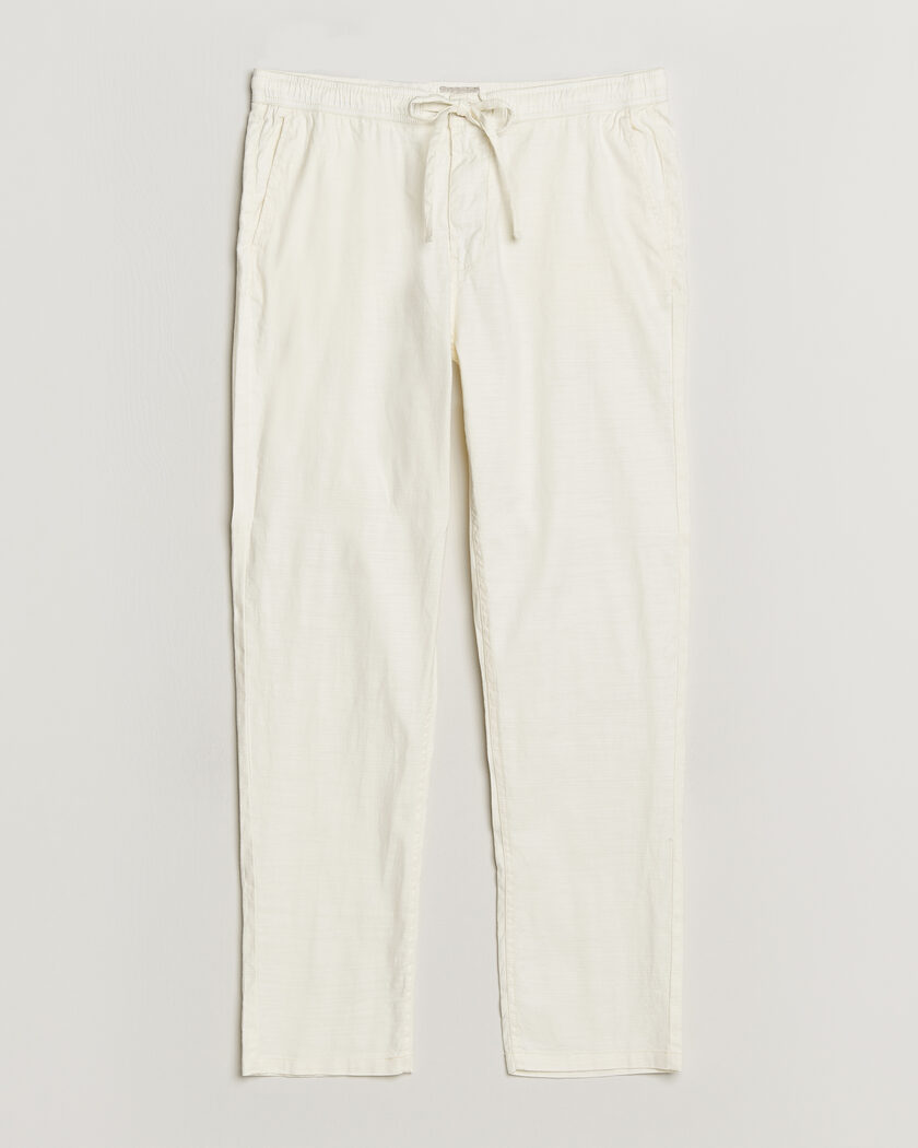 Morris Fenix Linen Trousers Off White – Vit