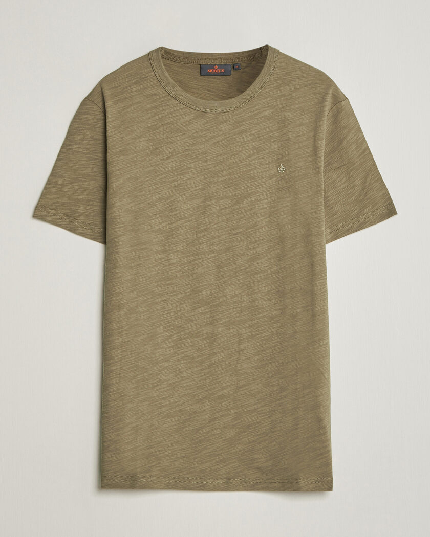 Morris Watson Slub T-Shirt Olive – Grön