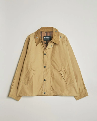 Barbour Heritage Oversize Transporter Casual Jacket Golden Khaki – Beige