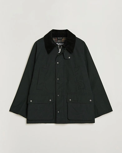 Barbour Heritage Oversized Peached Bedale Jacket Black – Svart