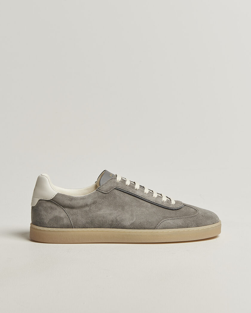Brunello Cucinelli Low Top Sneakers Grey Suede – Grå