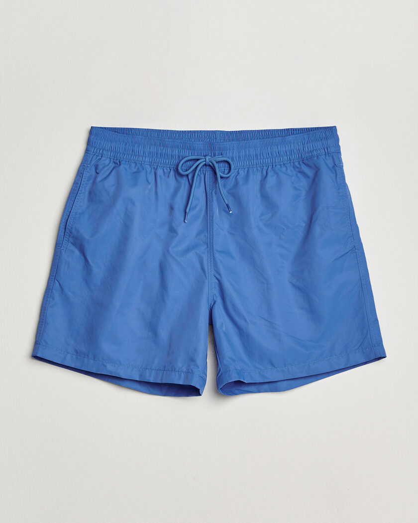 Colorful Standard Classic Organic Swim Shorts Pacific Blue – Blå