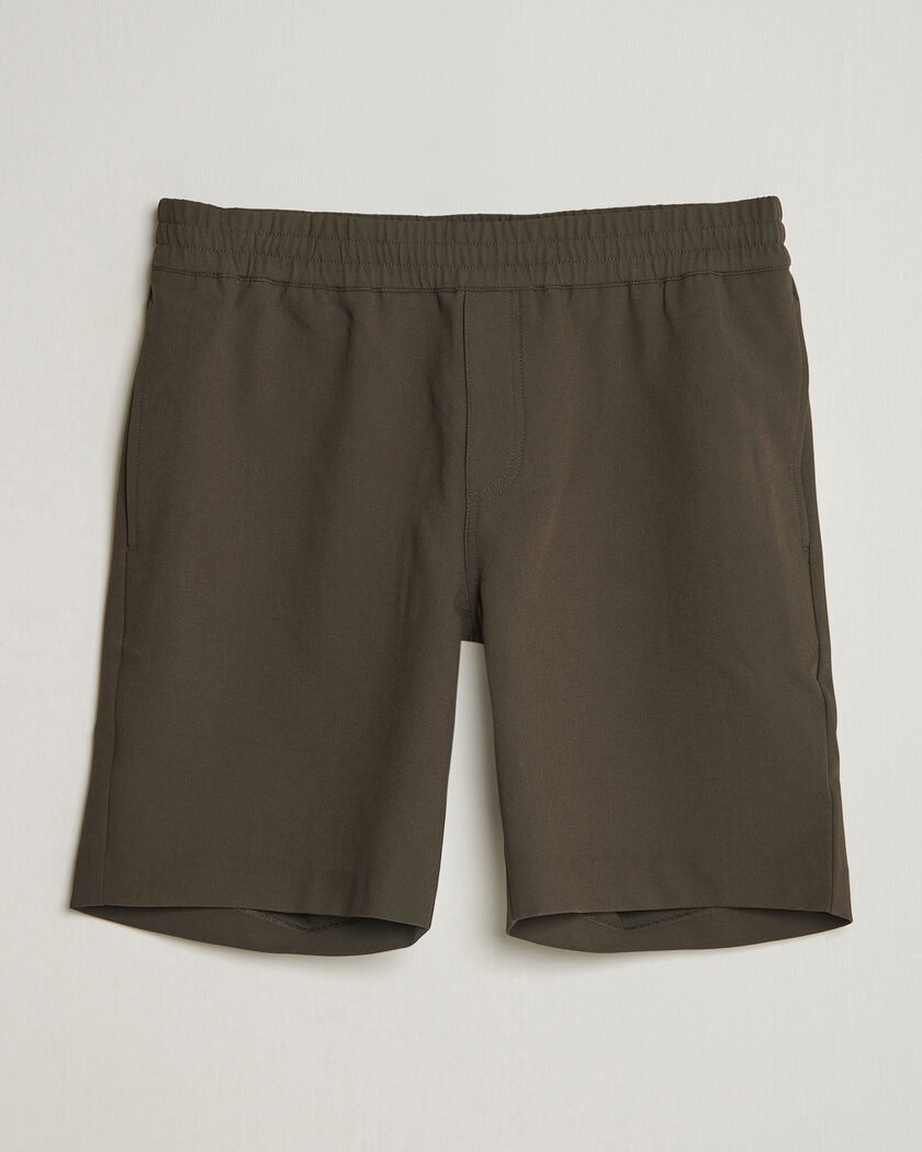 Samsøe Samsøe Smith Drawstring Shorts Black Olive – Grön