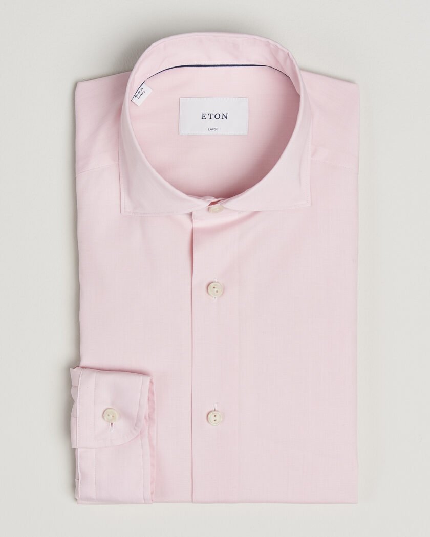 Eton Casual Fit Breeze Poplin Shirt Pink – Rosa