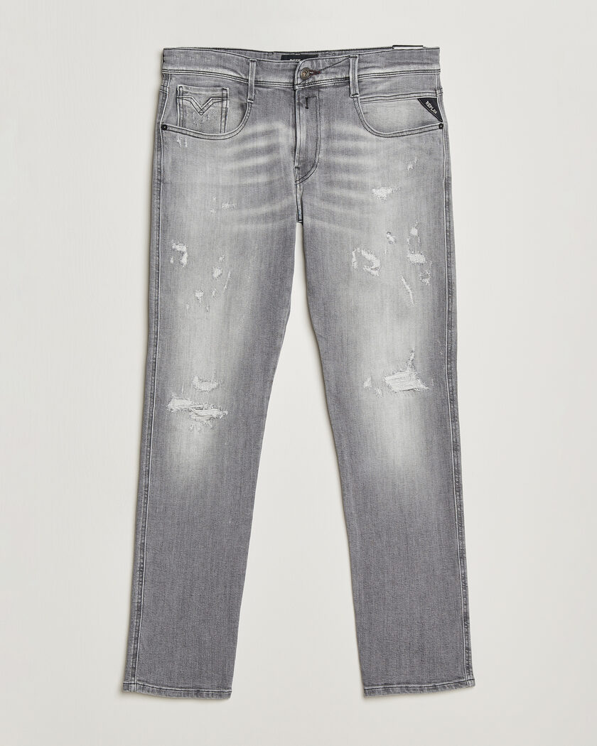 Replay Anbass 20 Year Wash Jeans Washed Grey – Grå