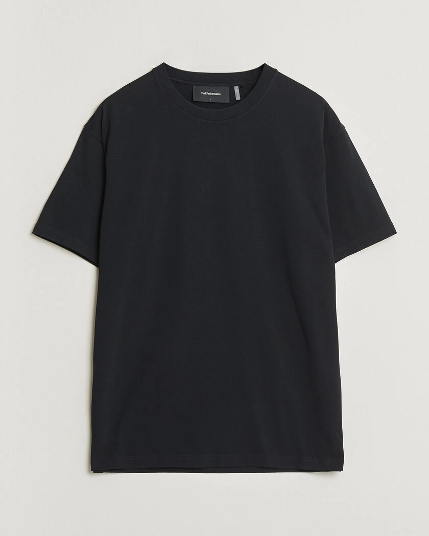 Peak Performance Heavy Cotton T-Shirt Black – Svart