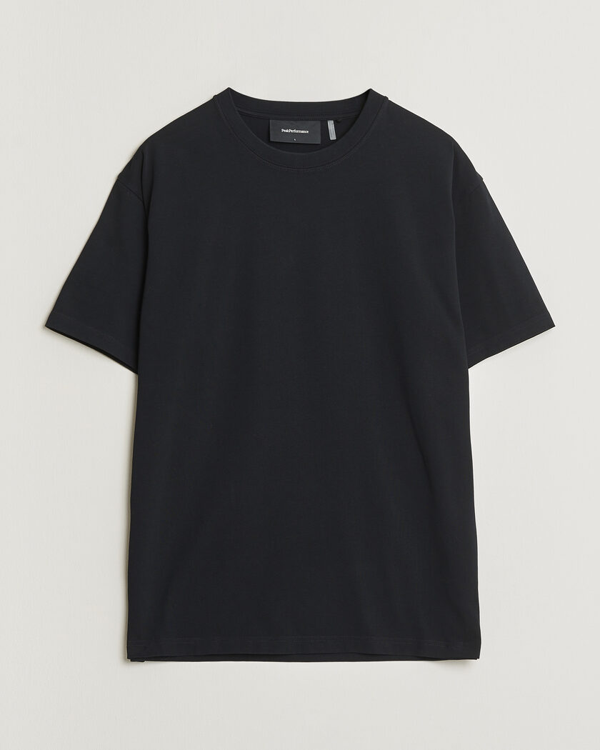 Peak Performance Heavy Cotton T-Shirt Black – Svart