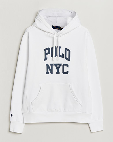 Polo Ralph Lauren Athletic Fleece Hoodie White – Vit