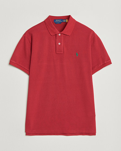 Polo Ralph Lauren Slim Fit Polo Heritage Red – Röd