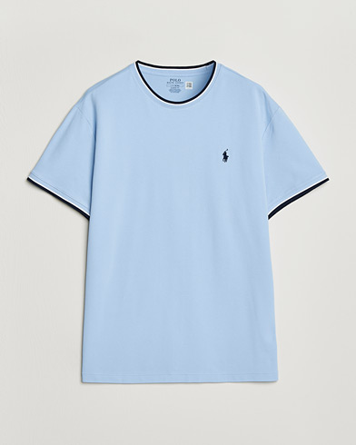 Polo Ralph Lauren Mesh Polo T-Shirt Office Blue – Blå