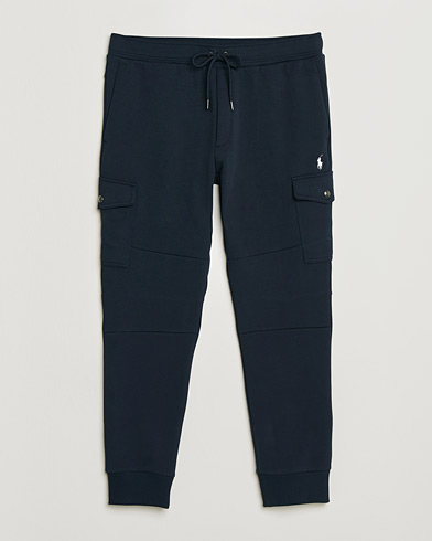 Polo Ralph Lauren Double Knitted Athletic Sweatpants Aviator Navy – Blå