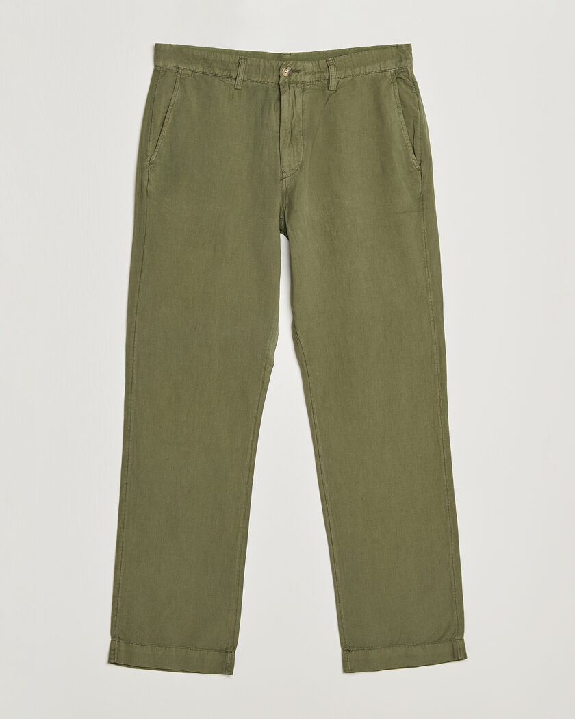  Polo Ralph Lauren Linen Cotton Pants Garden Trail – Grön